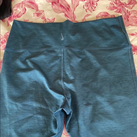 NWOT - Nike Dri-Fit Blue Yoga Tights - Picture 6 of 9